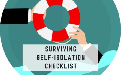Surviving Self-Isolation Checklist: How to balance your life during coronavirus (with kids!)