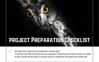 Project Preparation Checklist